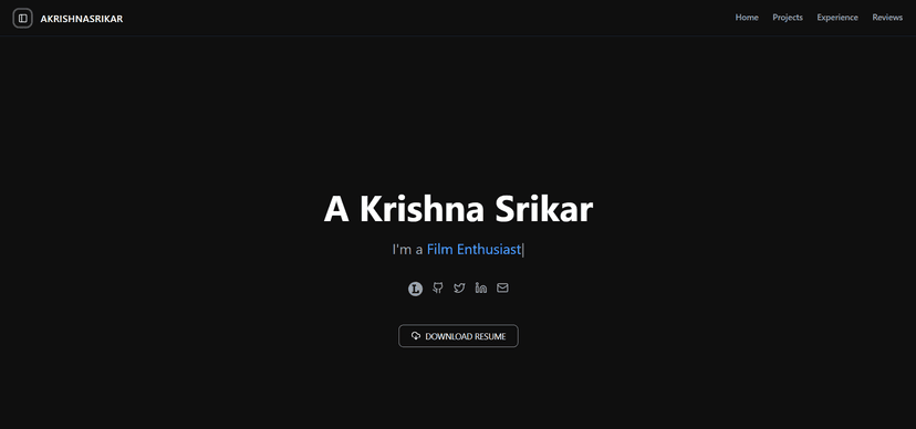 Portfolio Website